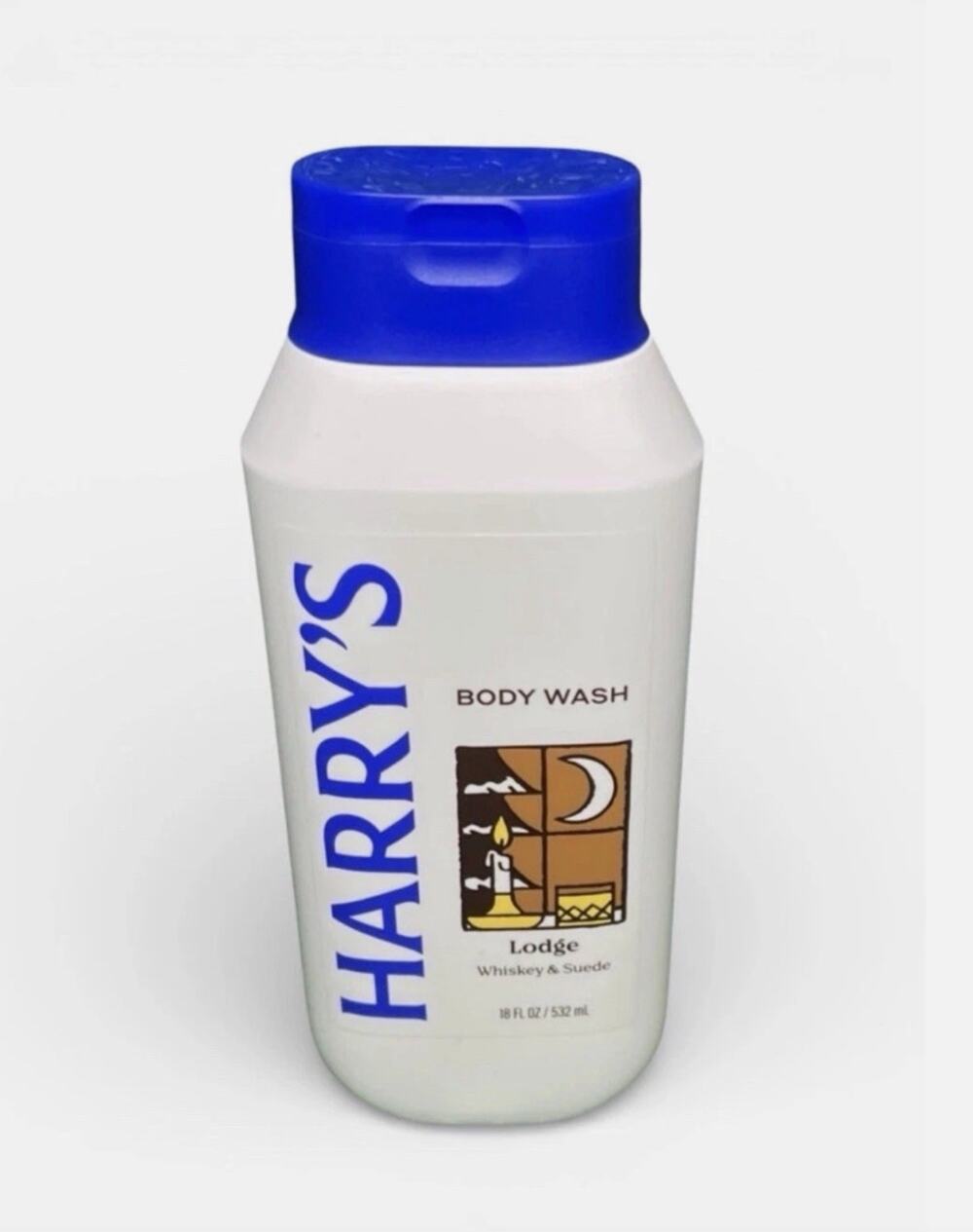 HARRYS | LODGE WHISKEY + SUEDE BODY WASH | 18 OZ.